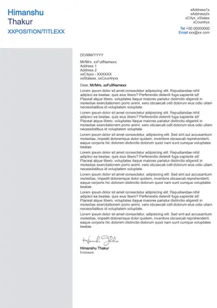 Confidence and Strength Cover Letter Templates