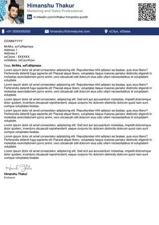 Direct and Certain Cover Letter Templates